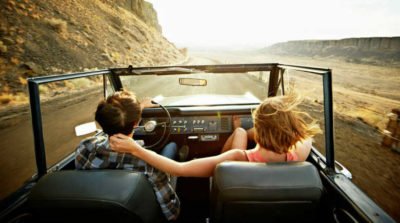 Escapada romántica pareja